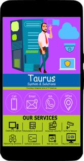 Computer Service Digital Card