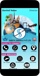 Travel Agency Digital Card
