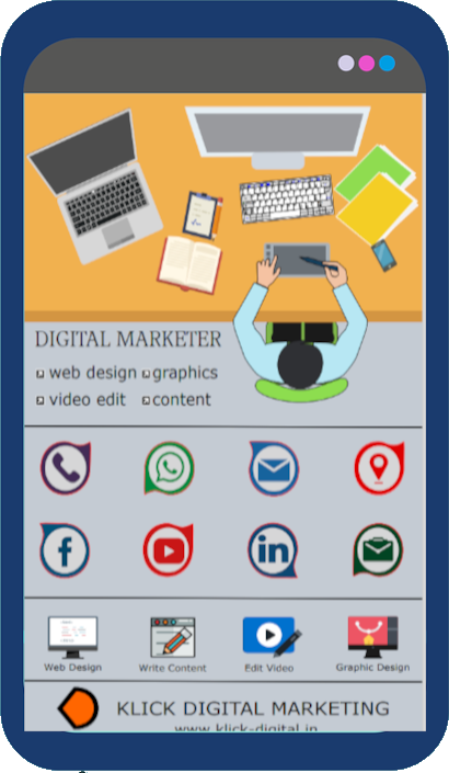 KD Digital Business Card Mobile